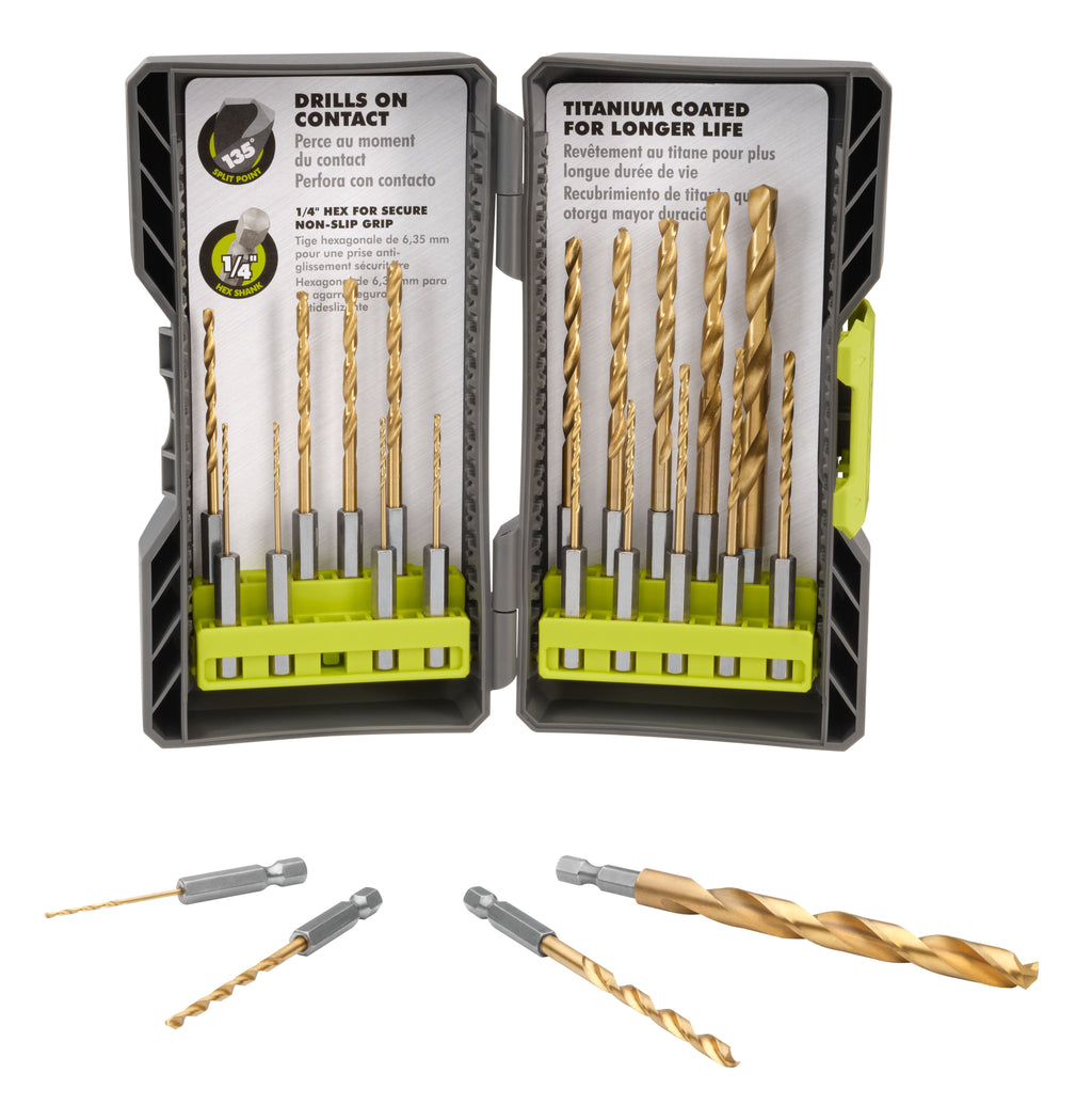 Titanium Drill Bit Kit (22-Piece) - AR2042