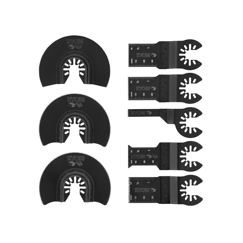 8 PC Multi-Material Oscillating Blade - A24801