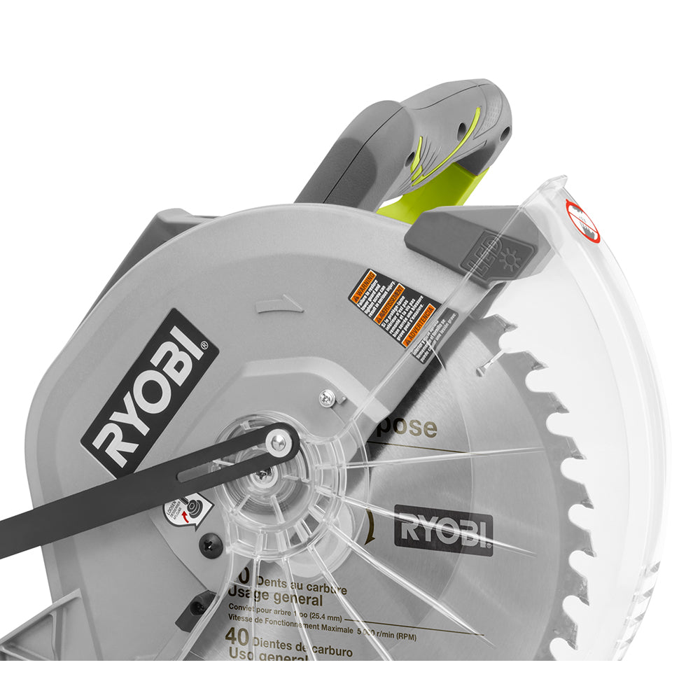 Ryobi 12" Sliding Compound Miter saw with LED - TSS121