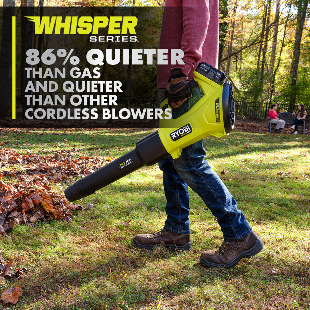 18V ONE+ HP Brushless WHISPER SERIES 450 CFM Blower Kit - P21140