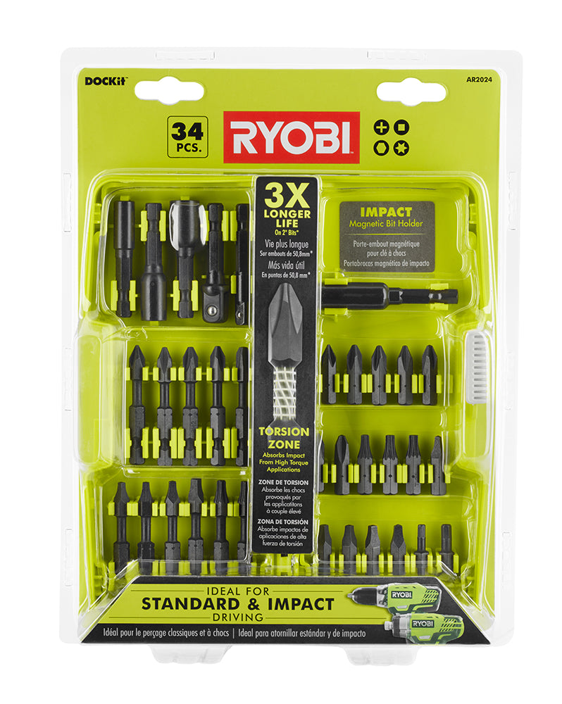 34 PC. Impact Driving Kit - AR2024