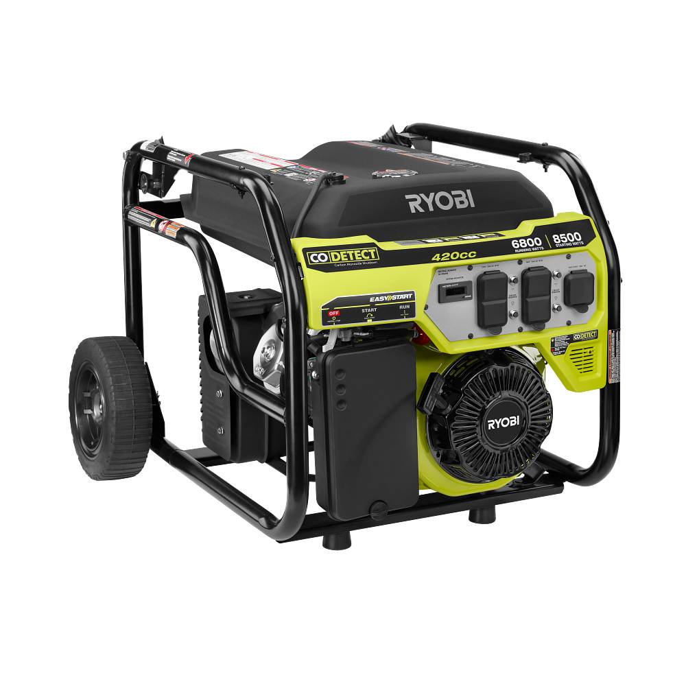 6800 Watt Portable Generator - RY906522