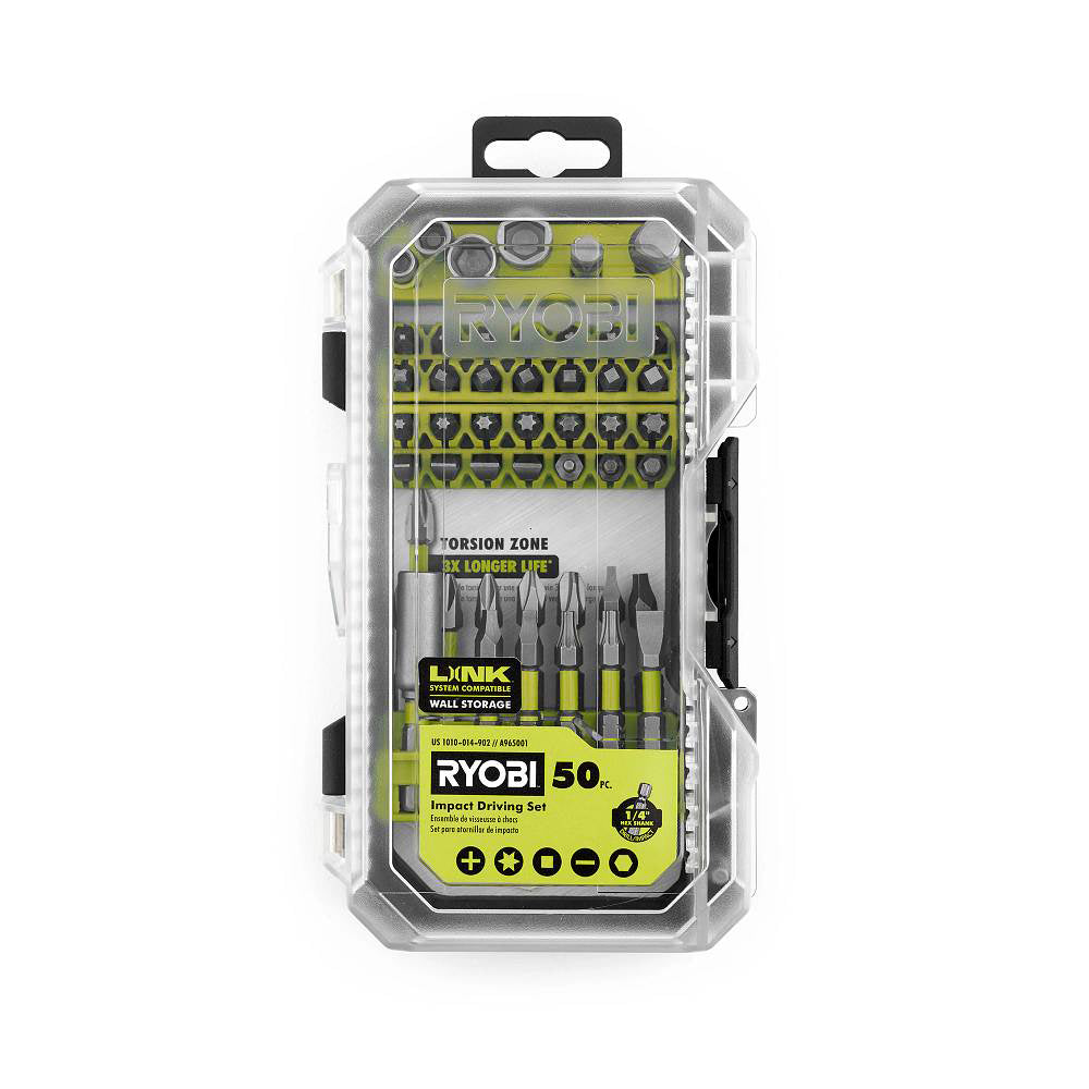 50 PC. Impact Rated Driving Set - A965001