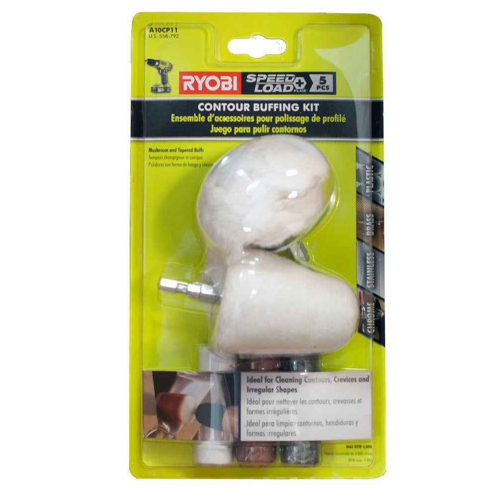 5PC Contour Metal Buffing Kit - A10CP11