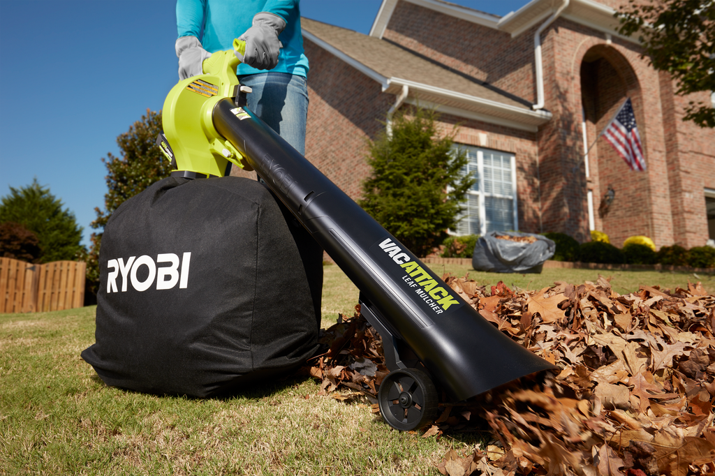 40V VAC ATTACK Leaf Vacuum/Mulcher Kit - RY40451-2B