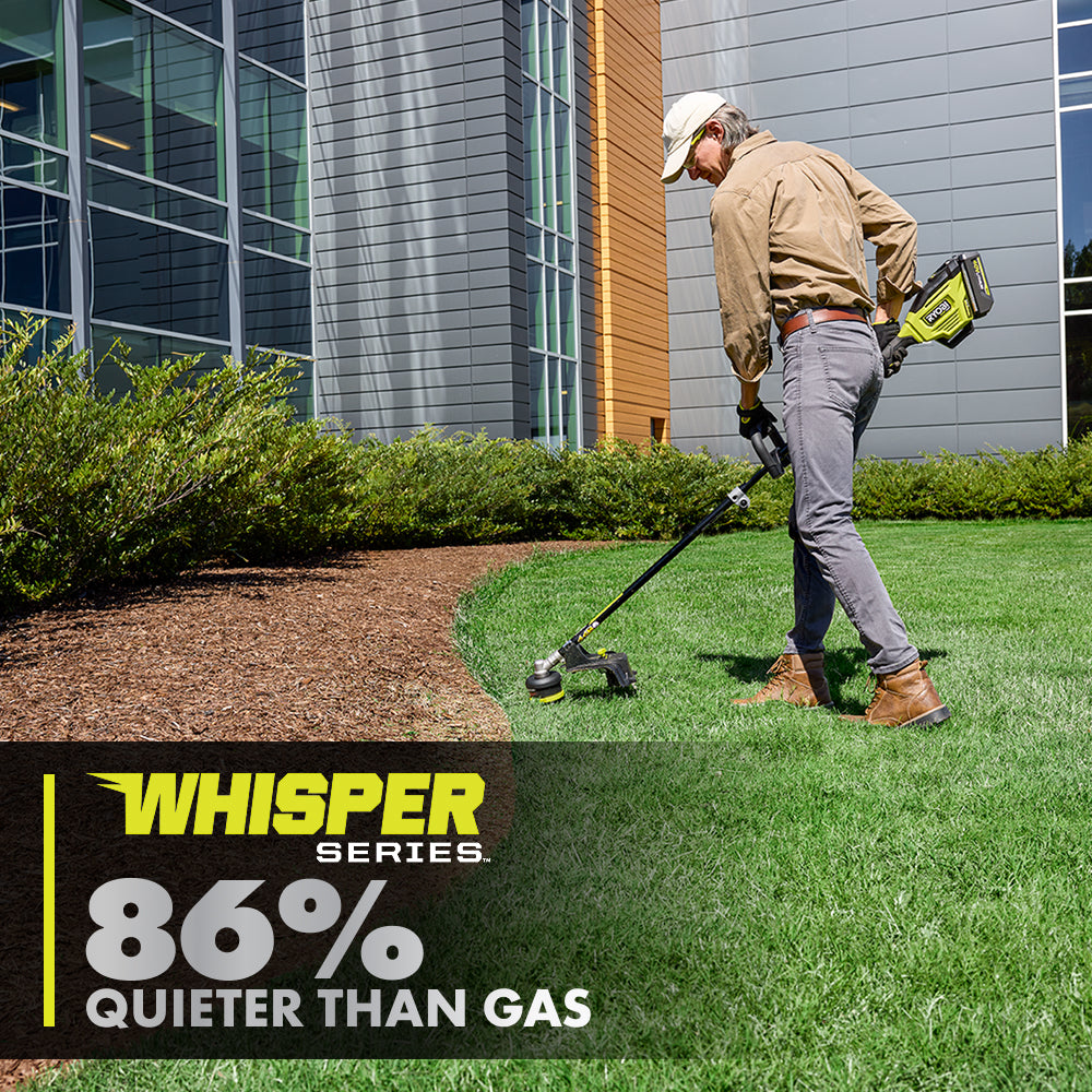 40V HP Brushless 17" Attachment Capable String Trimmer - RY40HPST02B