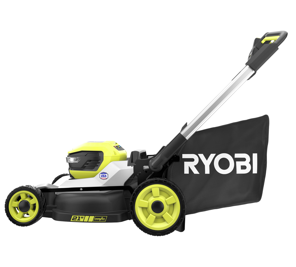 40V HP Brushless 21" Self-Propelled Multi-Blade Mower Kit - RY401150