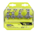 4PC Roundover Router Bit Set - A25RS41