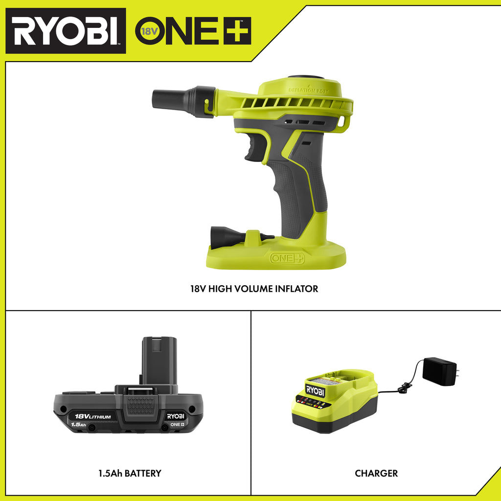 18V ONE+ High Volume Power Inflator Kit - P738KN