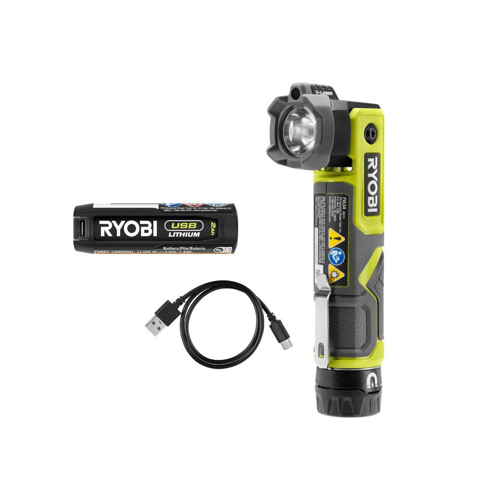 USB LITHIUM LED Pivoting Laser Kit - FVL54K