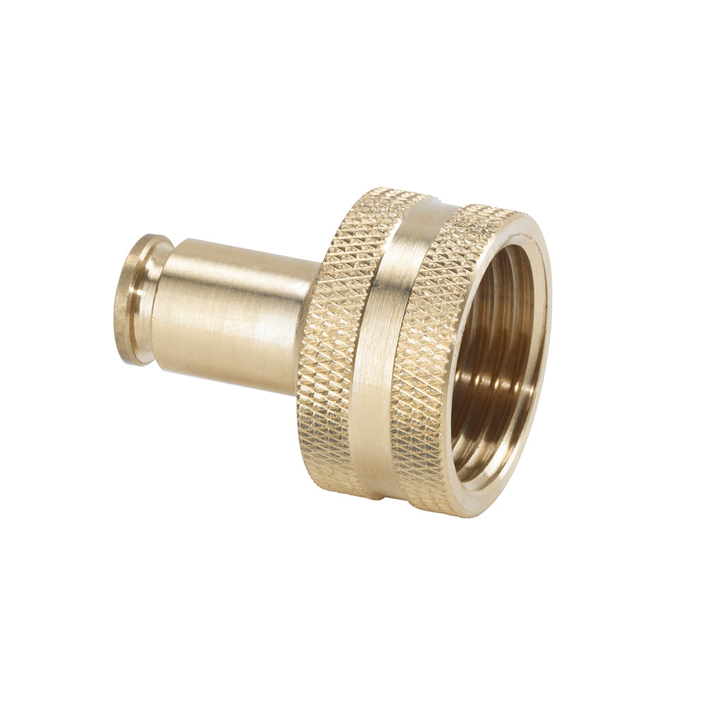 3/8" Brass Slip Lock Hose Adapter - PMC090