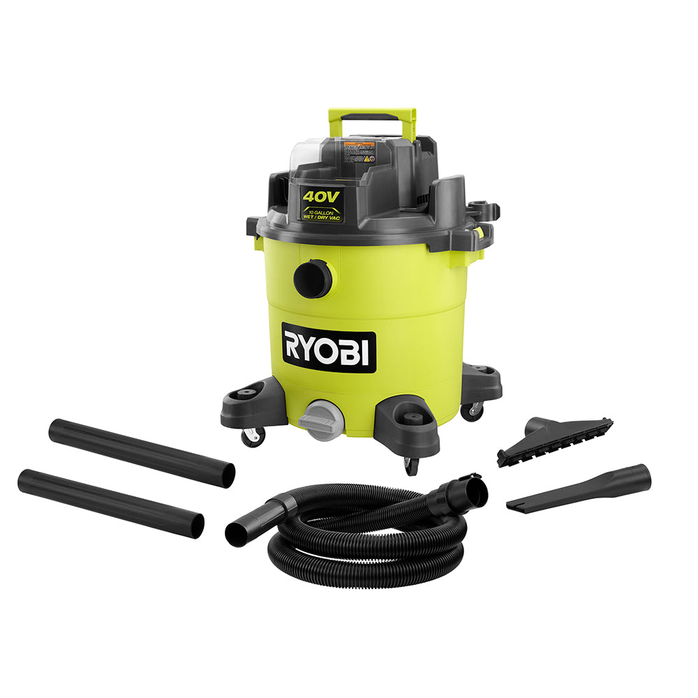 40V 10 Gallon Wet/Dry Vacuum - RY40WD01B