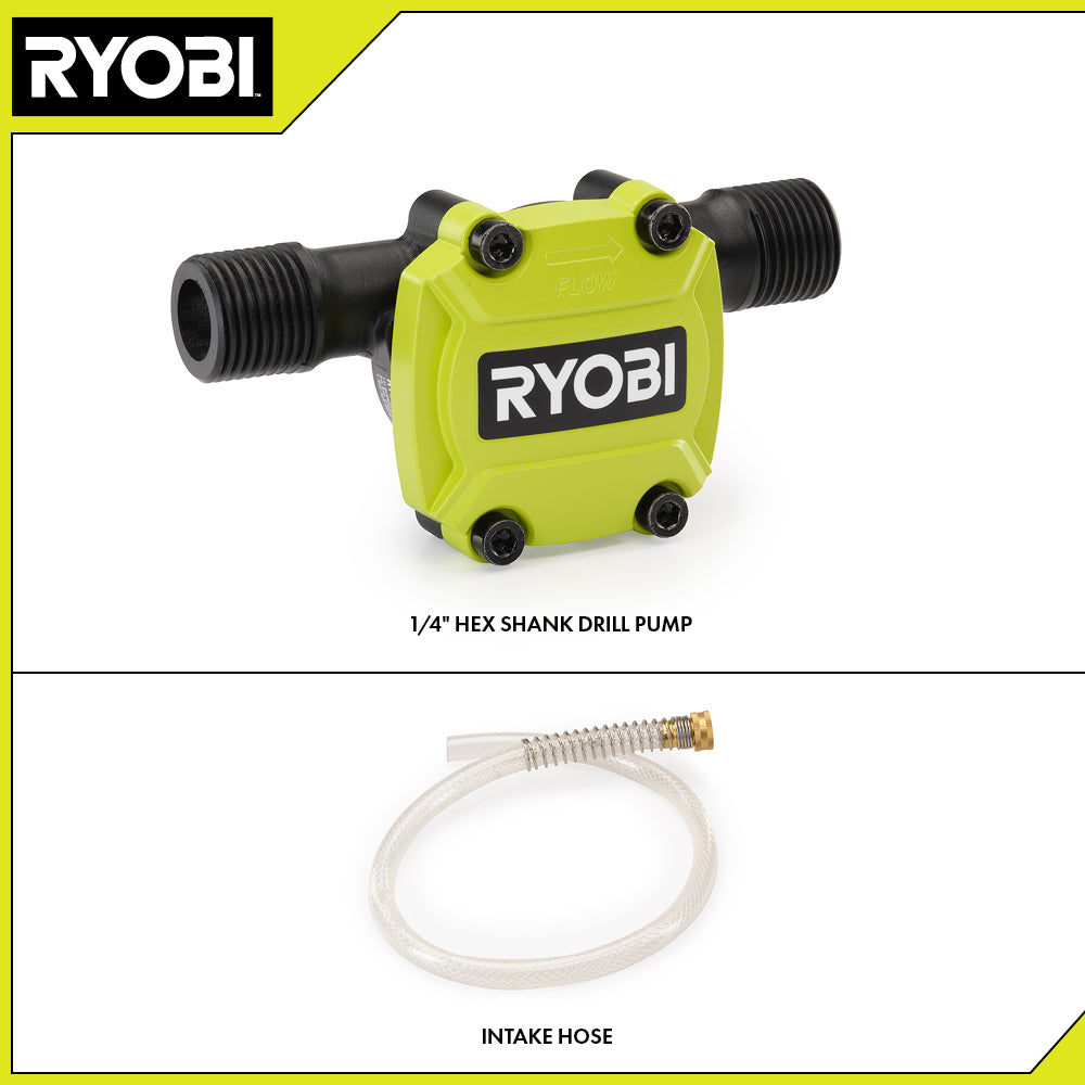 1/4" Hex Shank Drill Pump - RY31DP18
