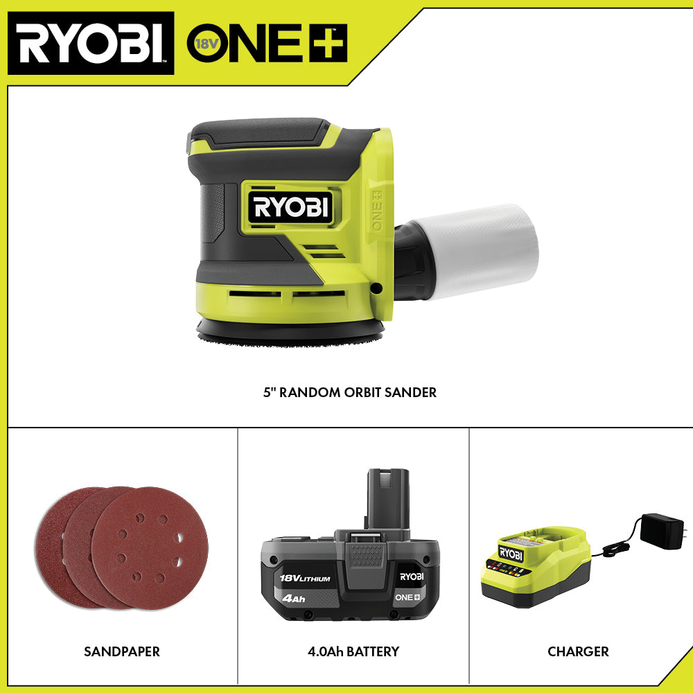 18V ONE+ 5" Random Orbit Sander Kit - PCL406K1