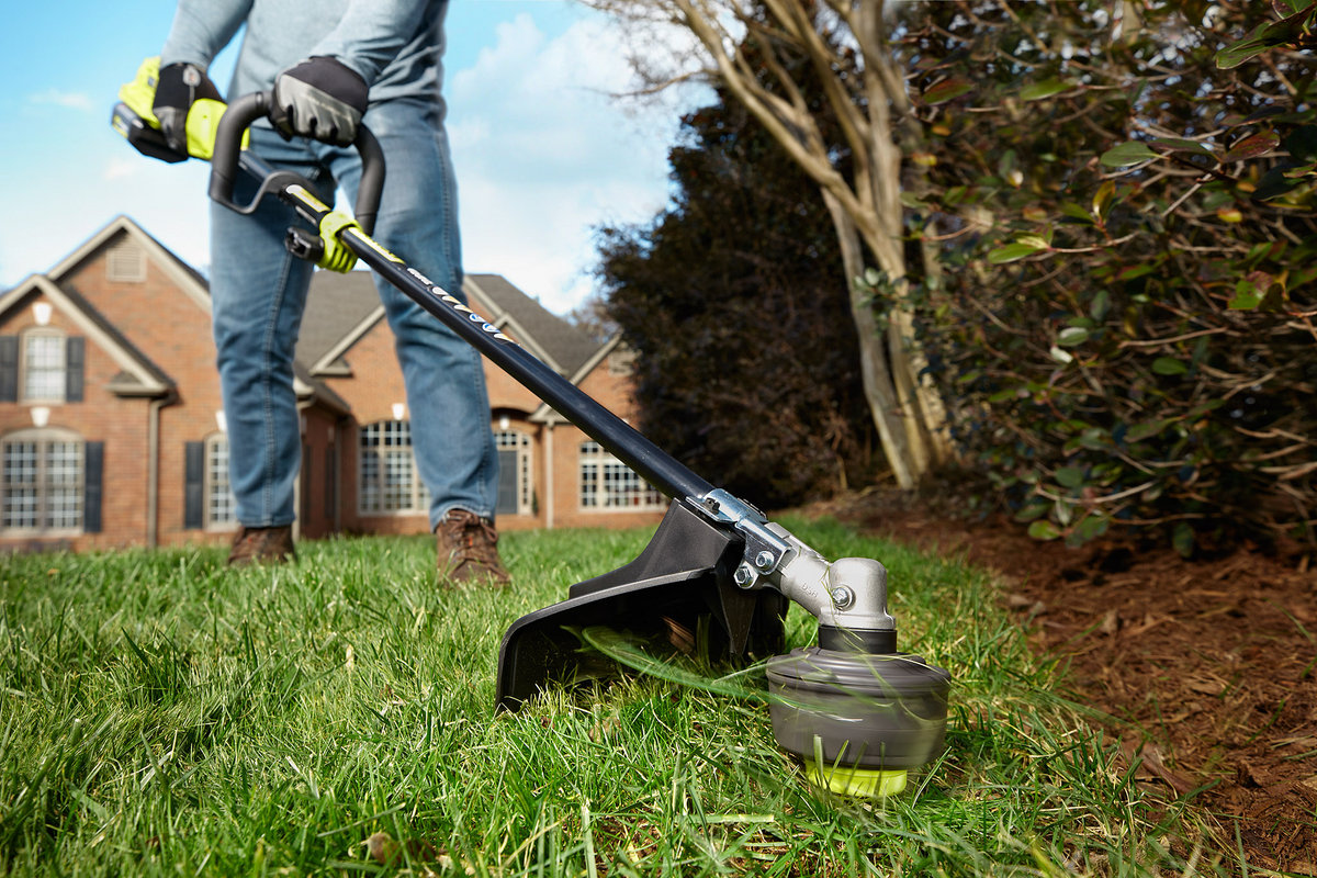 40V Attachment Capable 15" String Trimmer - RY40205BTLVNM