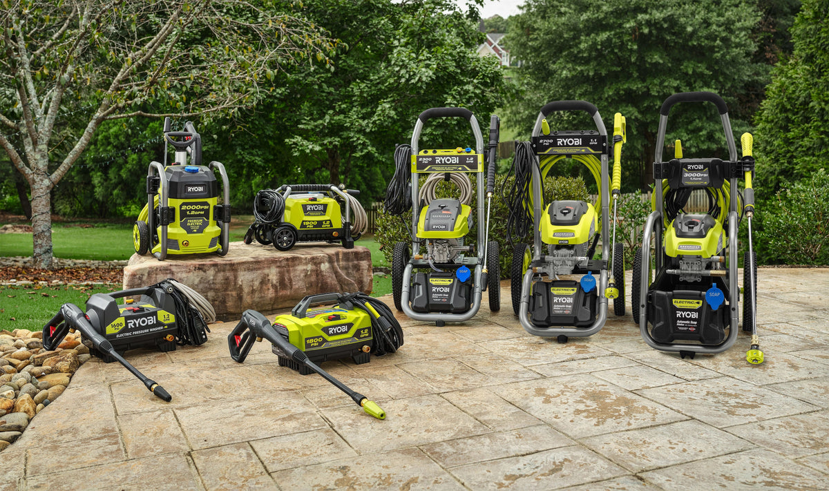 3000 PSI 1.1 GPM Brushless Electric Pressure Washer - RY143011