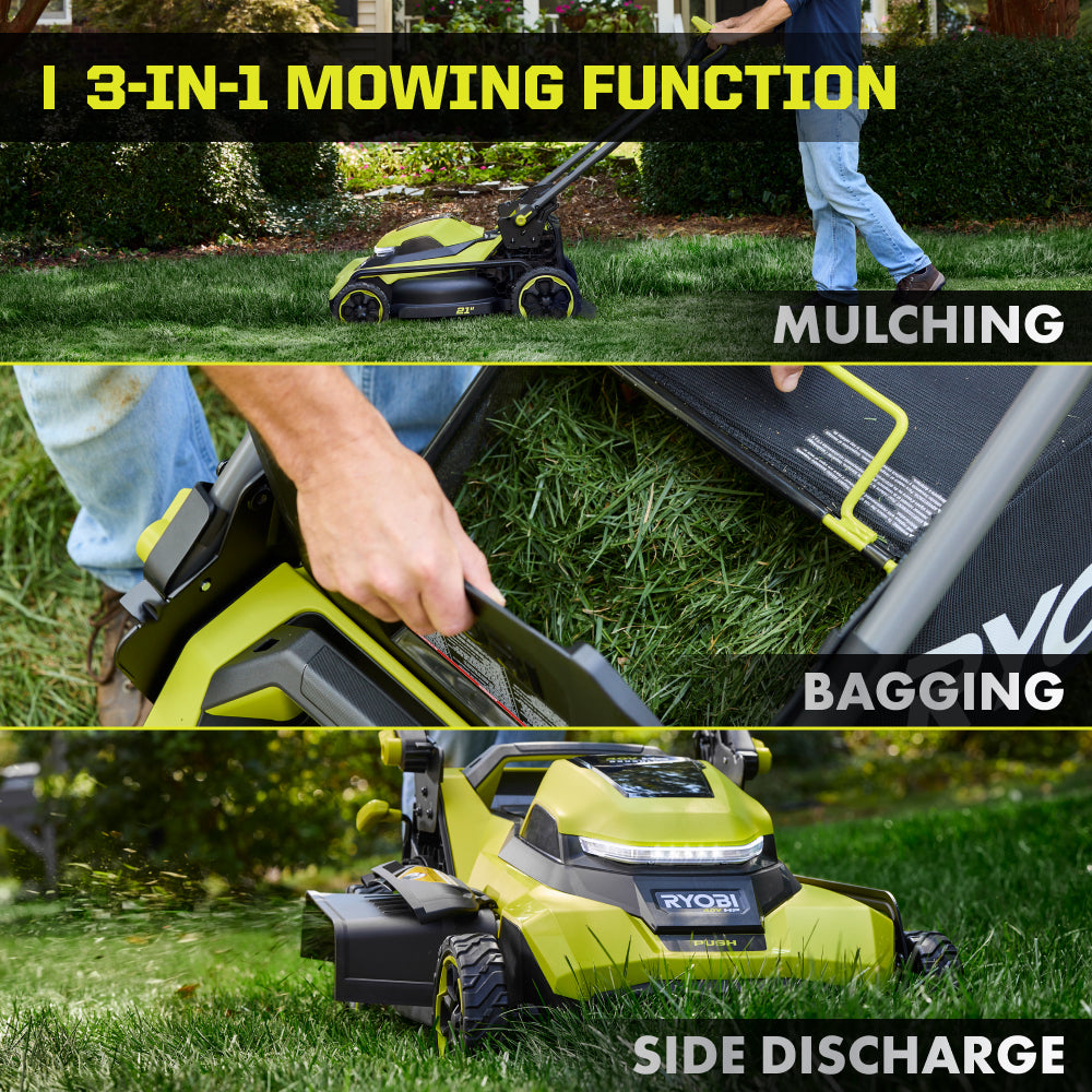40V HP Brushless 21" Push Mower Kit - RY40HPLM05K