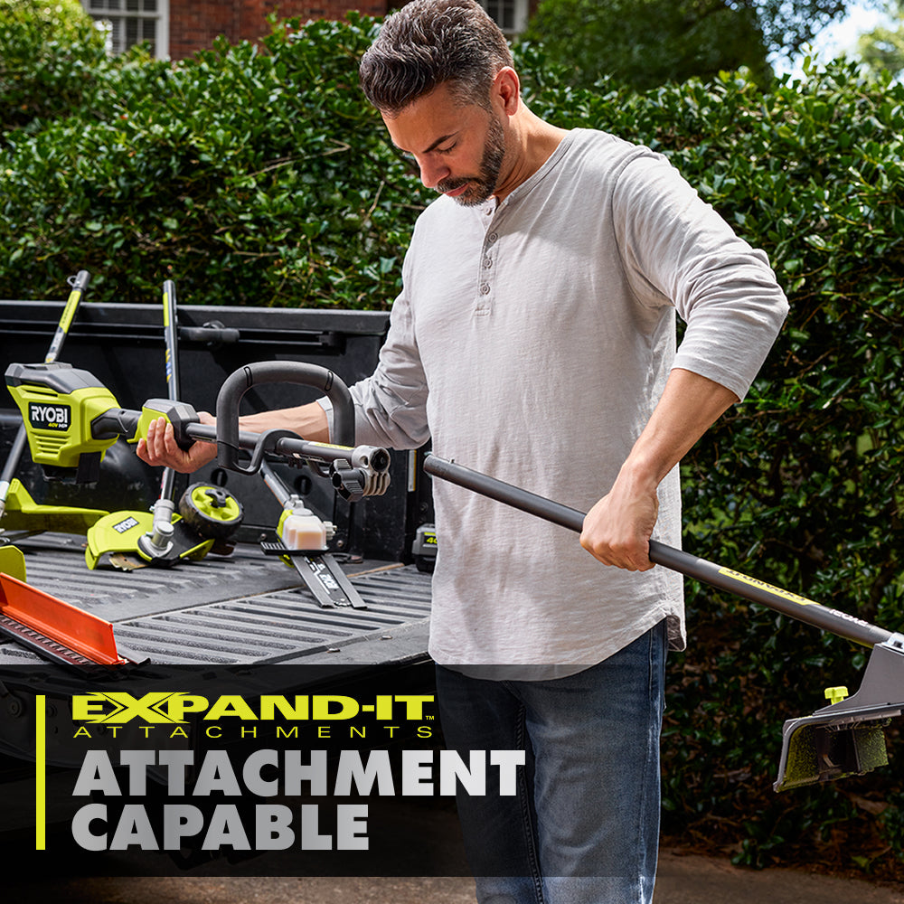 40V HP Brushless 17" Attachment Capable String Trimmer - RY40HPST02B