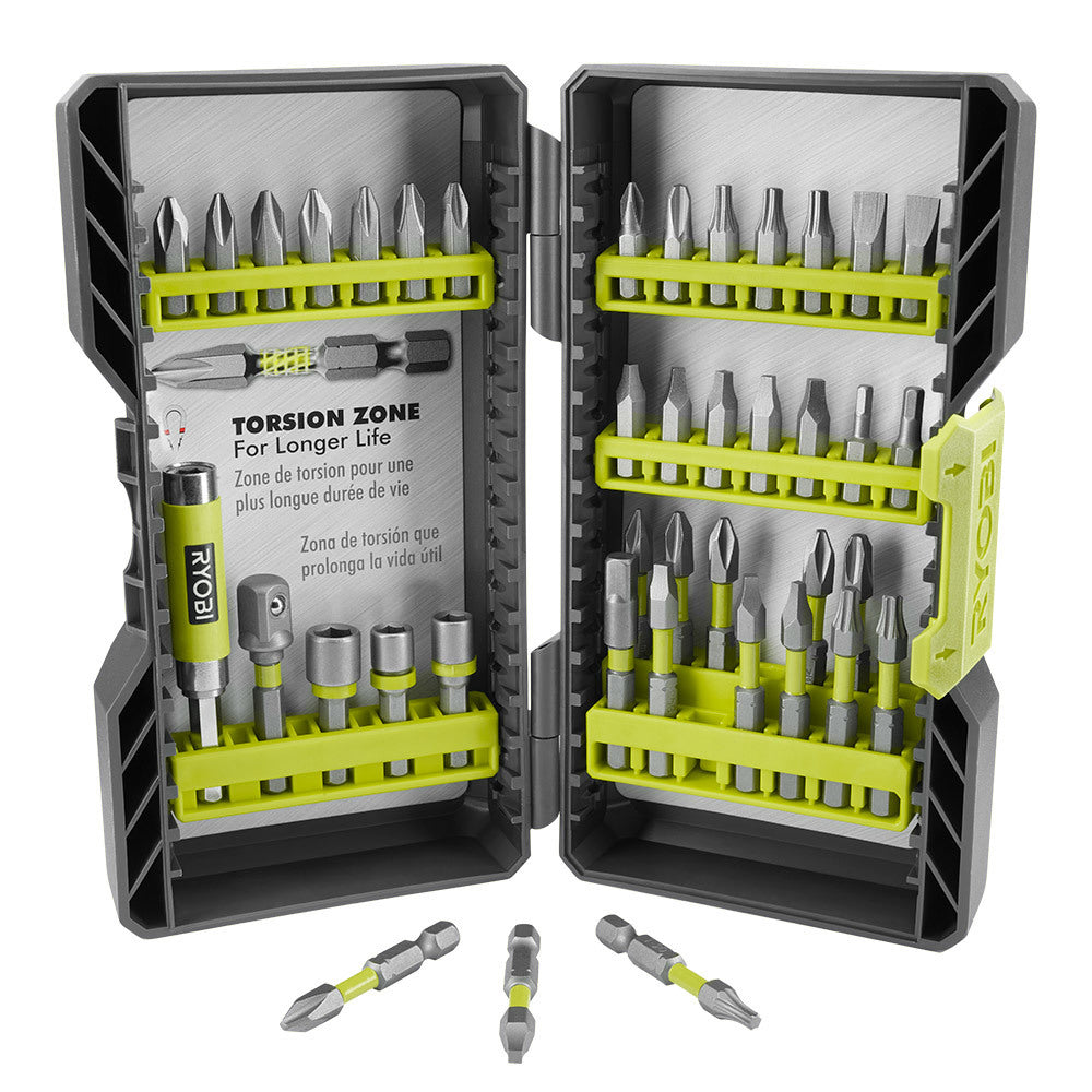 RYOBI 40PC Impact Driving Kit - AR2038