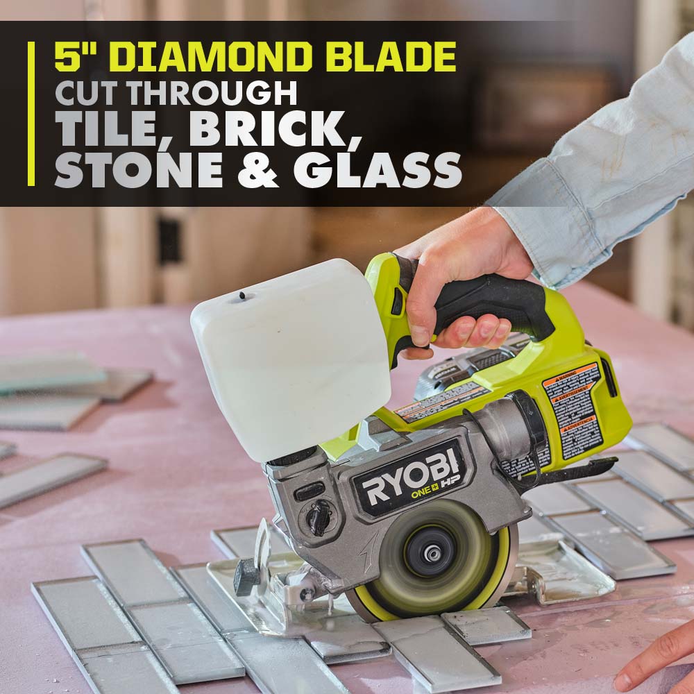 18V ONE+ Brushless 5" Handheld Tile/Masonry Saw Kit - PBLHTS01K