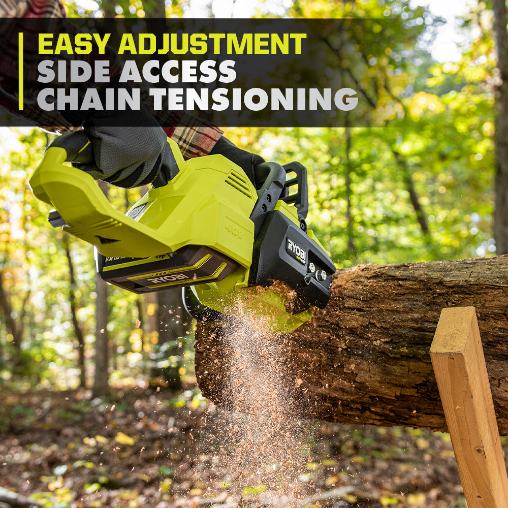 40V HP Brushless 14" Chainsaw - RY405010BTL