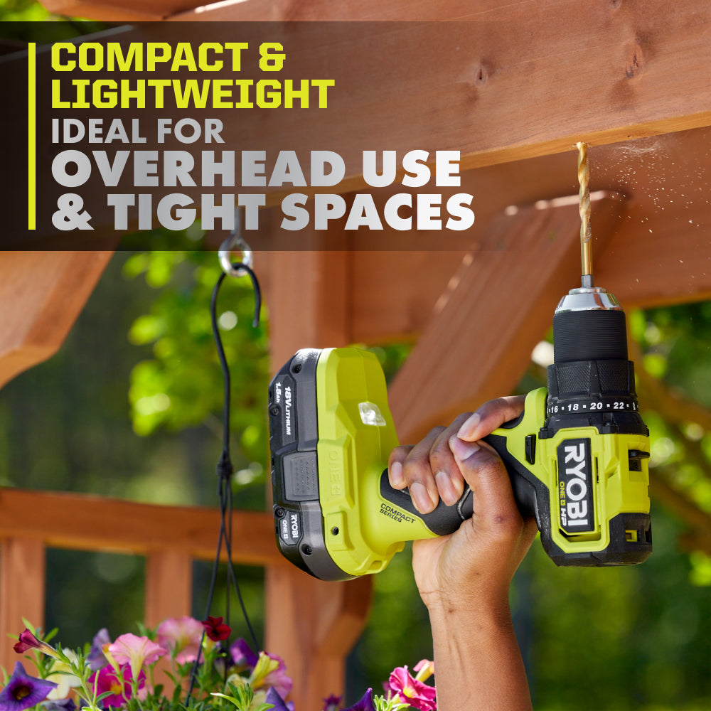18V ONE+ HP Compact Brushless 1/2" Drill/Driver Kit - PSBDD02K