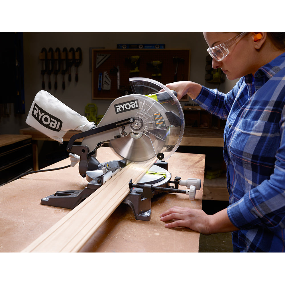 RYOBI 10 in. Compound Miter Saw with LED - TS1346