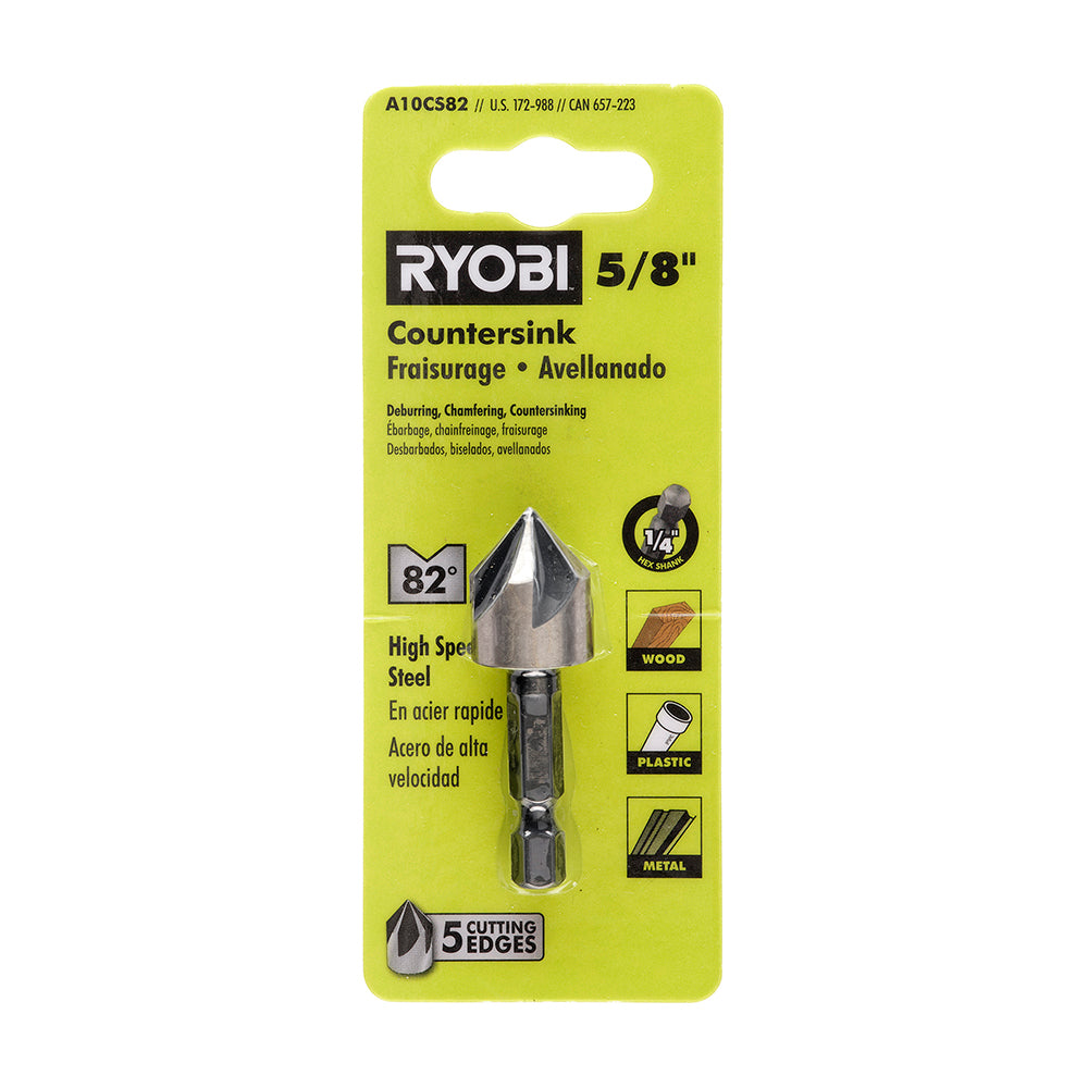 5/8" HSS Countersink - A10CS82