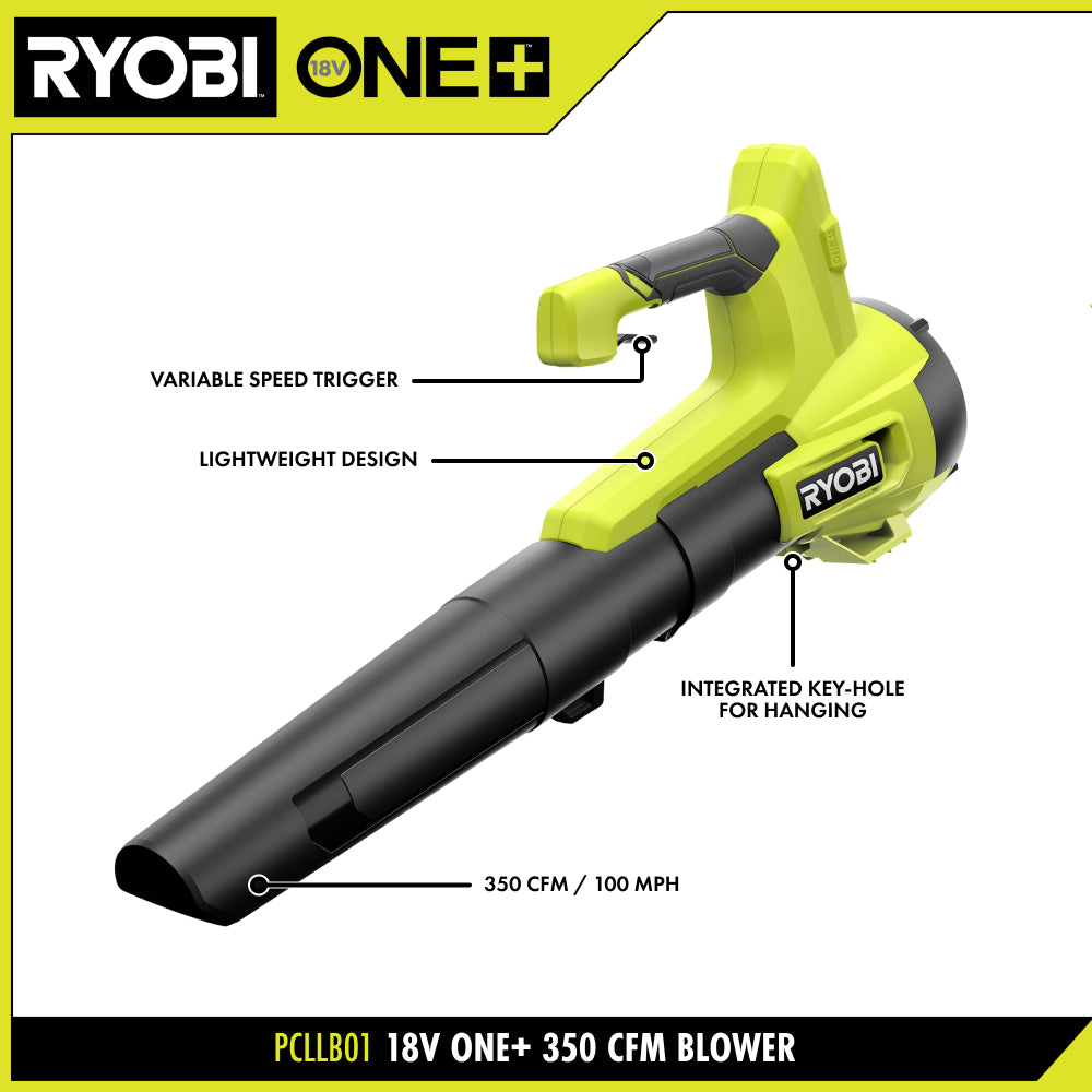 18V ONE+ 350 CFM Blower - PCLLB01B