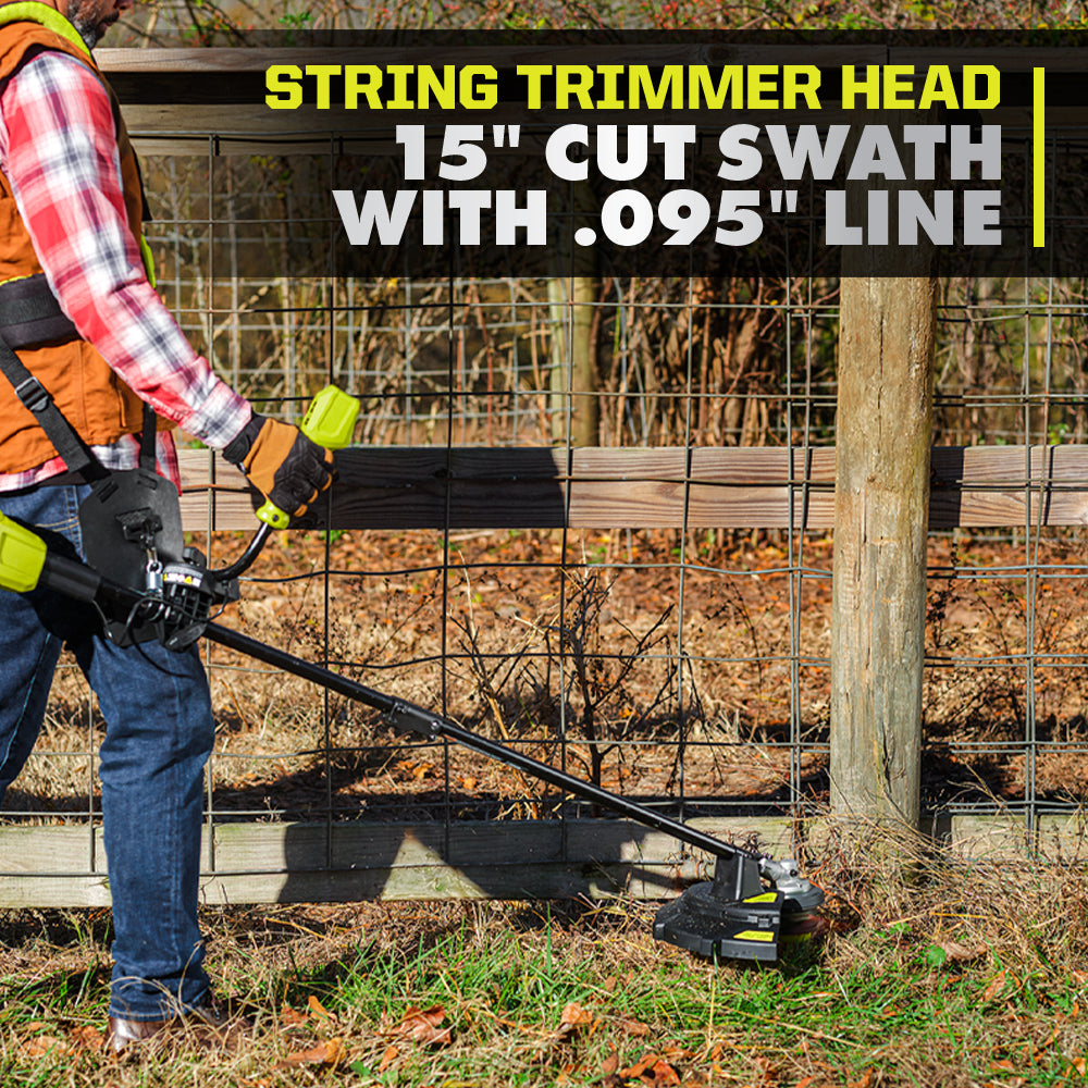 40V HP Brushless Brush Cutter/String Trimmer - RY40HPBC01B