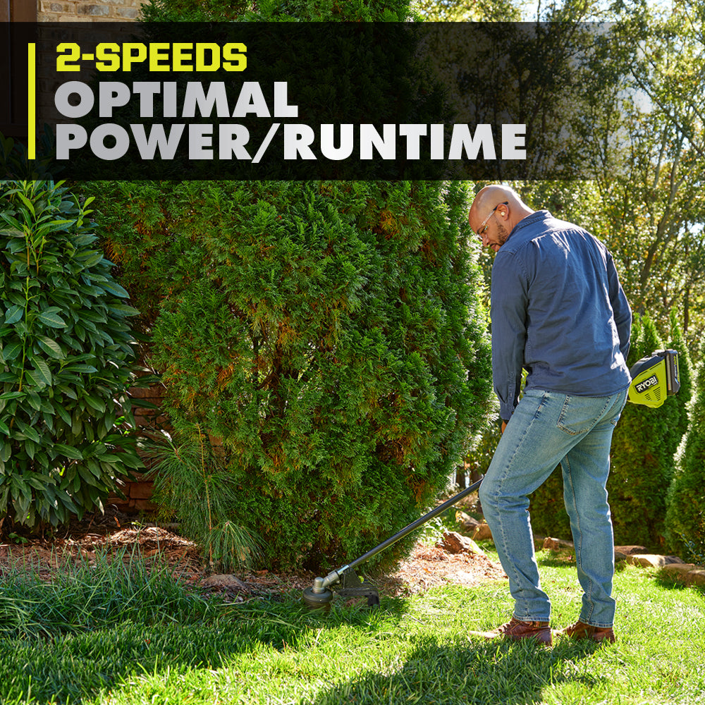 40V HP Brushless 16" Attachment Capable String Trimmer - RY40HPST01B