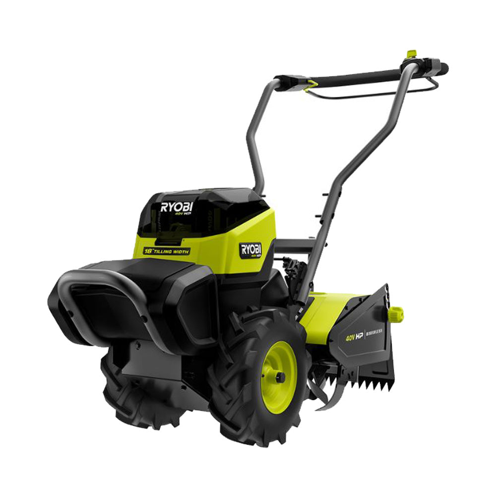 40V HP Brushless 18" Rear Tine Tiller Kit - RY40720