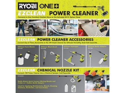 18V ONE+ EZ Clean Power Cleaner Kit - RY120352K