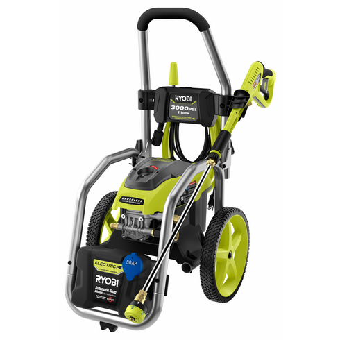 3000 PSI 1.1 GPM Brushless Electric Pressure Washer with 12" 2300 PSI Surface Cleaner - RY143011-RY31SC312
