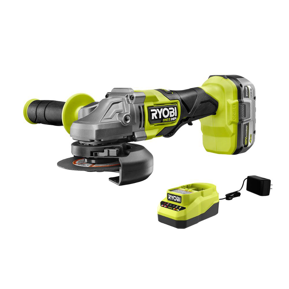 18V ONE+ HP Brushless 4-1/2" Angle Grinder/Cut-Off Tool Kit - PBLAG01K1