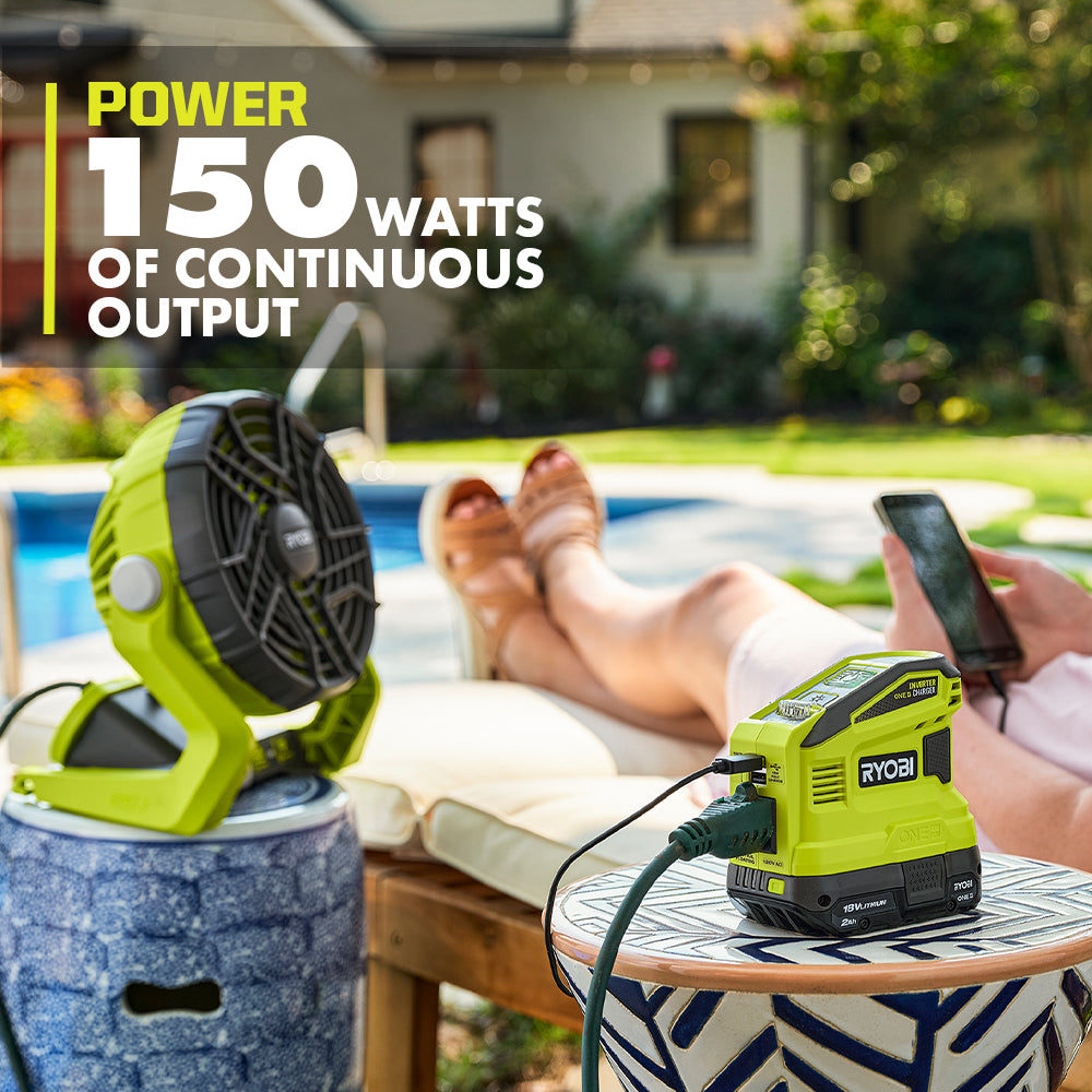 18V ONE+ 150-Watt Battery Power Source and Charger Kit - RYi150C