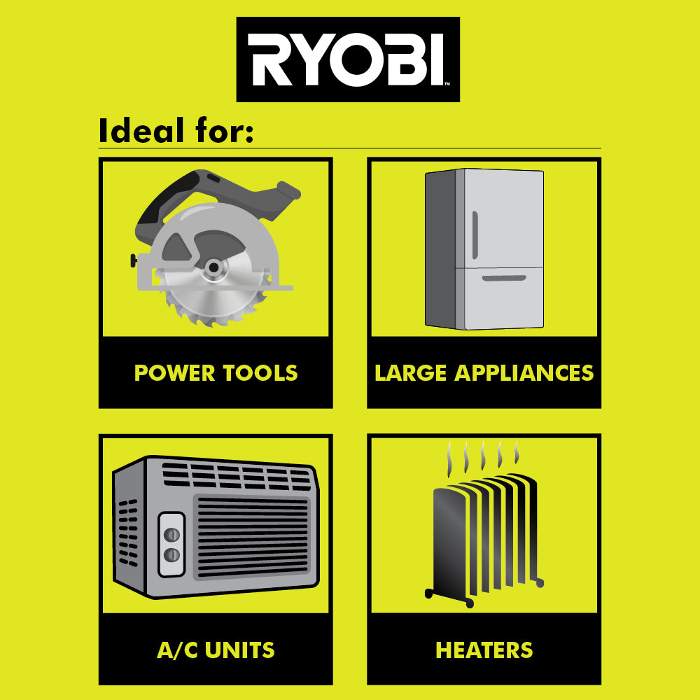 6800 Watt Portable Generator - RY906522