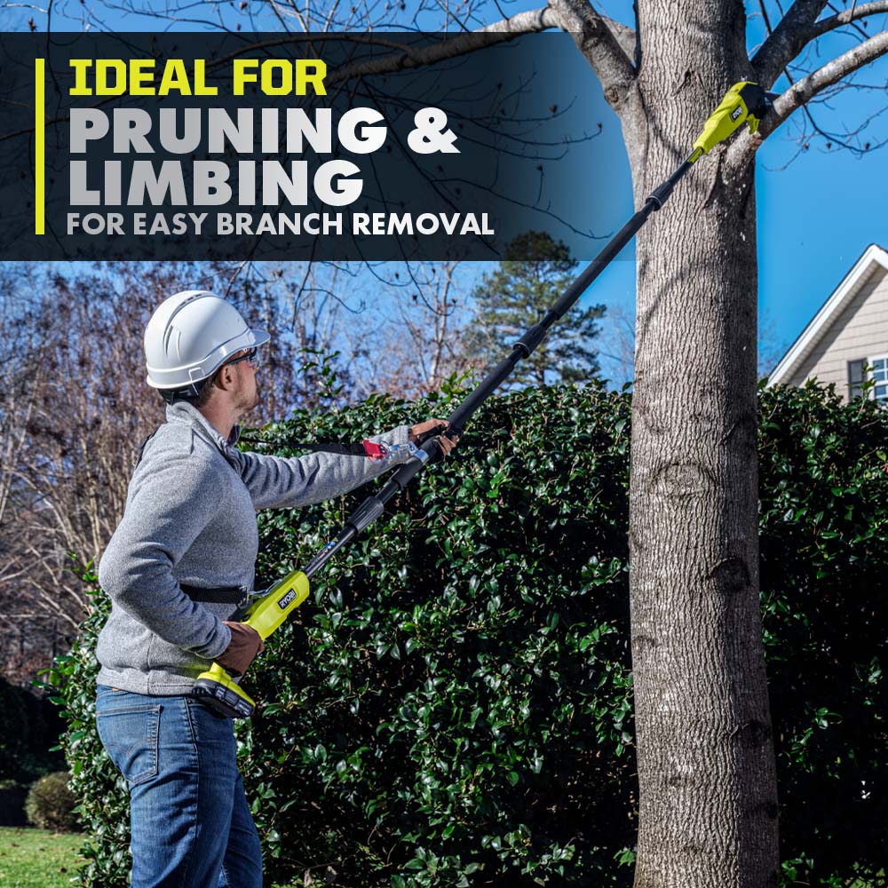 18V ONE+ HP Brushless WHISPER SERIES 8" Pole Saw Kit - P2580