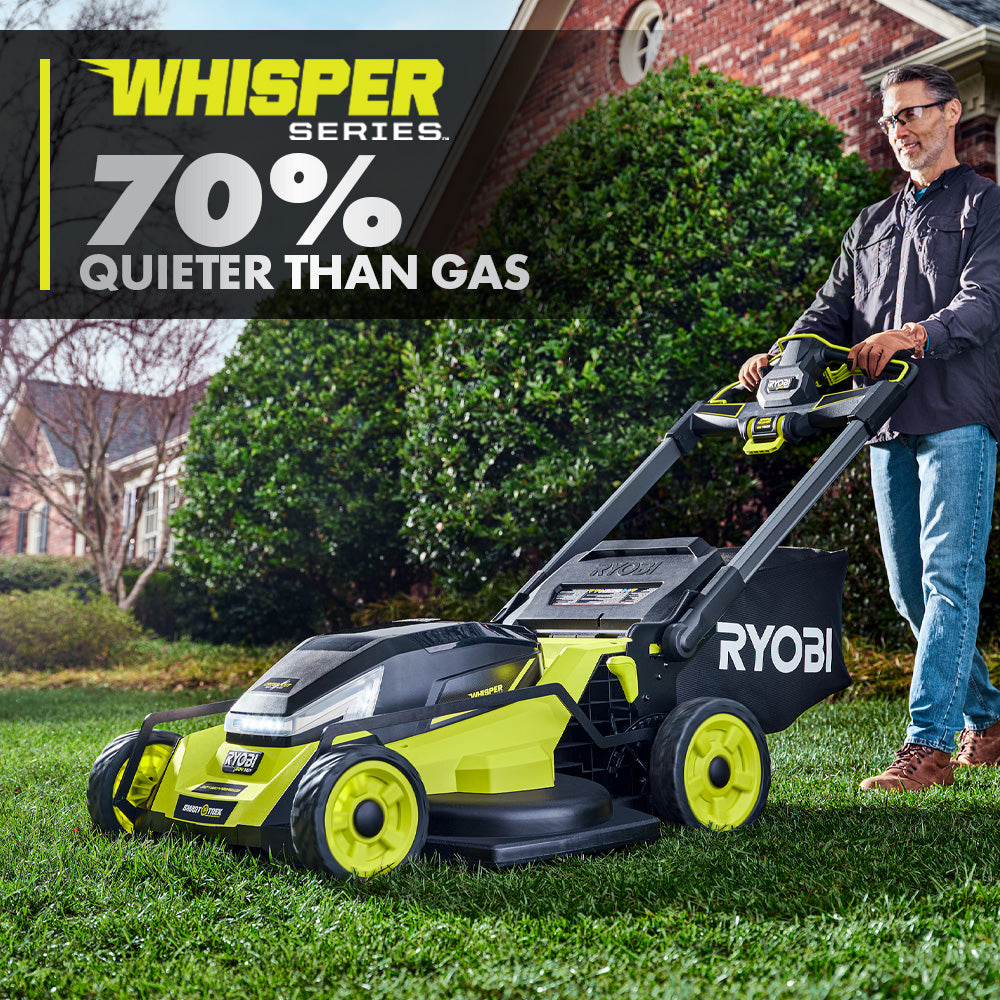80V HP Brushless 30" Self-Propelled Multi-Blade Mower Kit - RYPM8010
