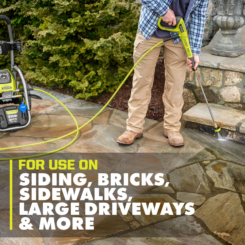 3000 PSI 1.1 GPM Brushless Electric Pressure Washer with 12" 2300 PSI Surface Cleaner - RY143011-RY31SC312