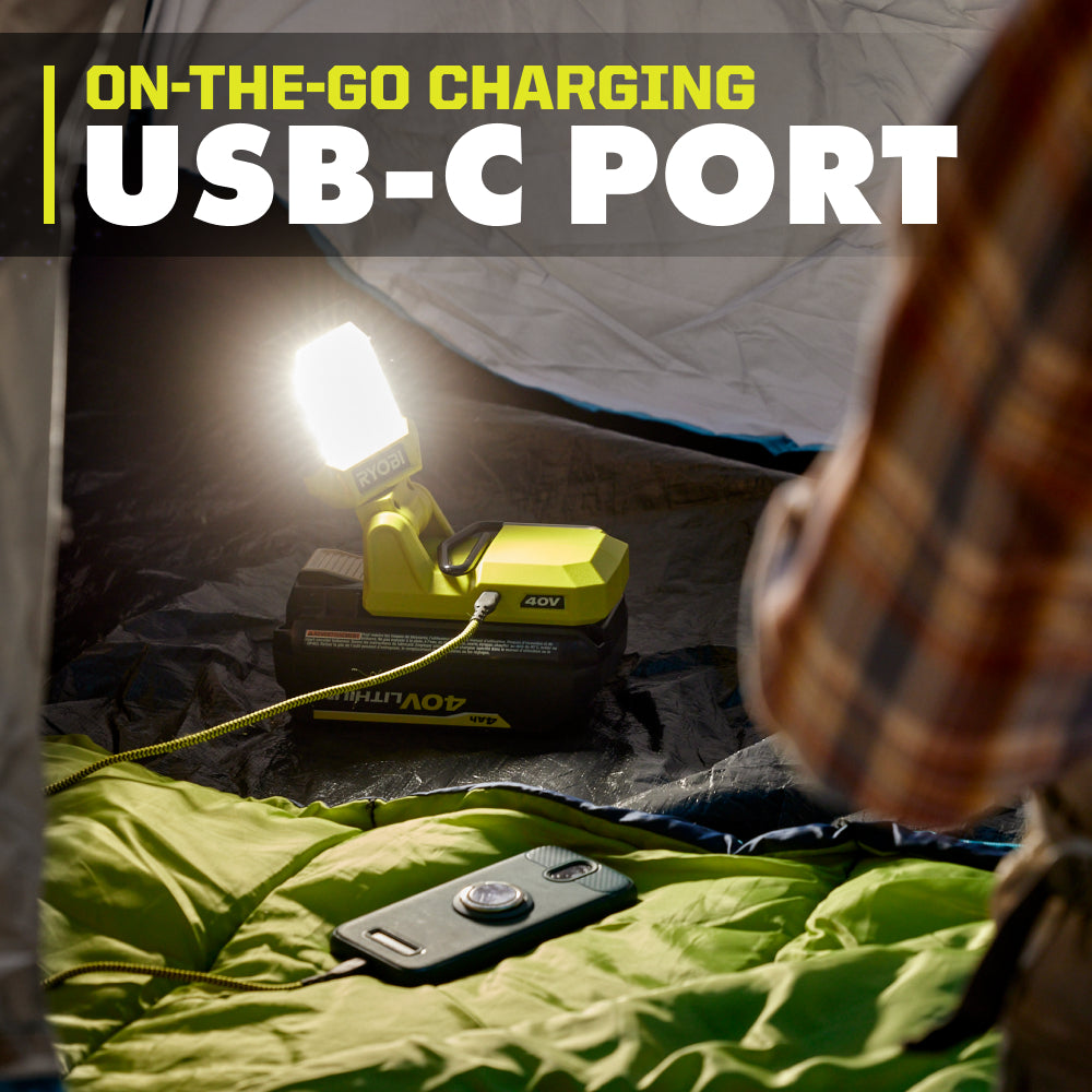 40V Battery Topper Light - RY40WL01B