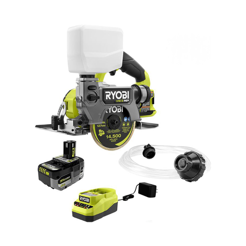 18V ONE+ Brushless 5" Handheld Tile/Masonry Saw Kit - PBLHTS01K