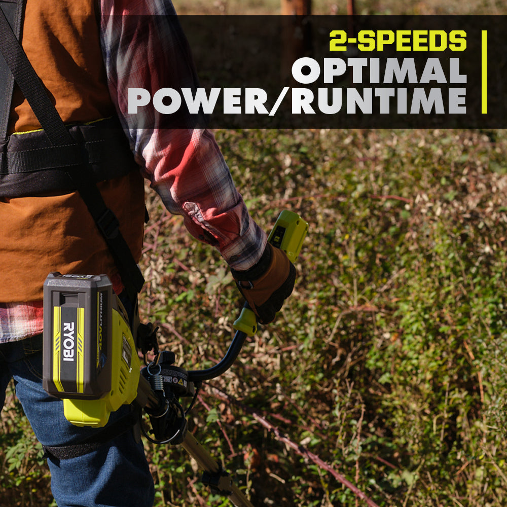 40V HP Brushless Brush Cutter/String Trimmer - RY40HPBC01B
