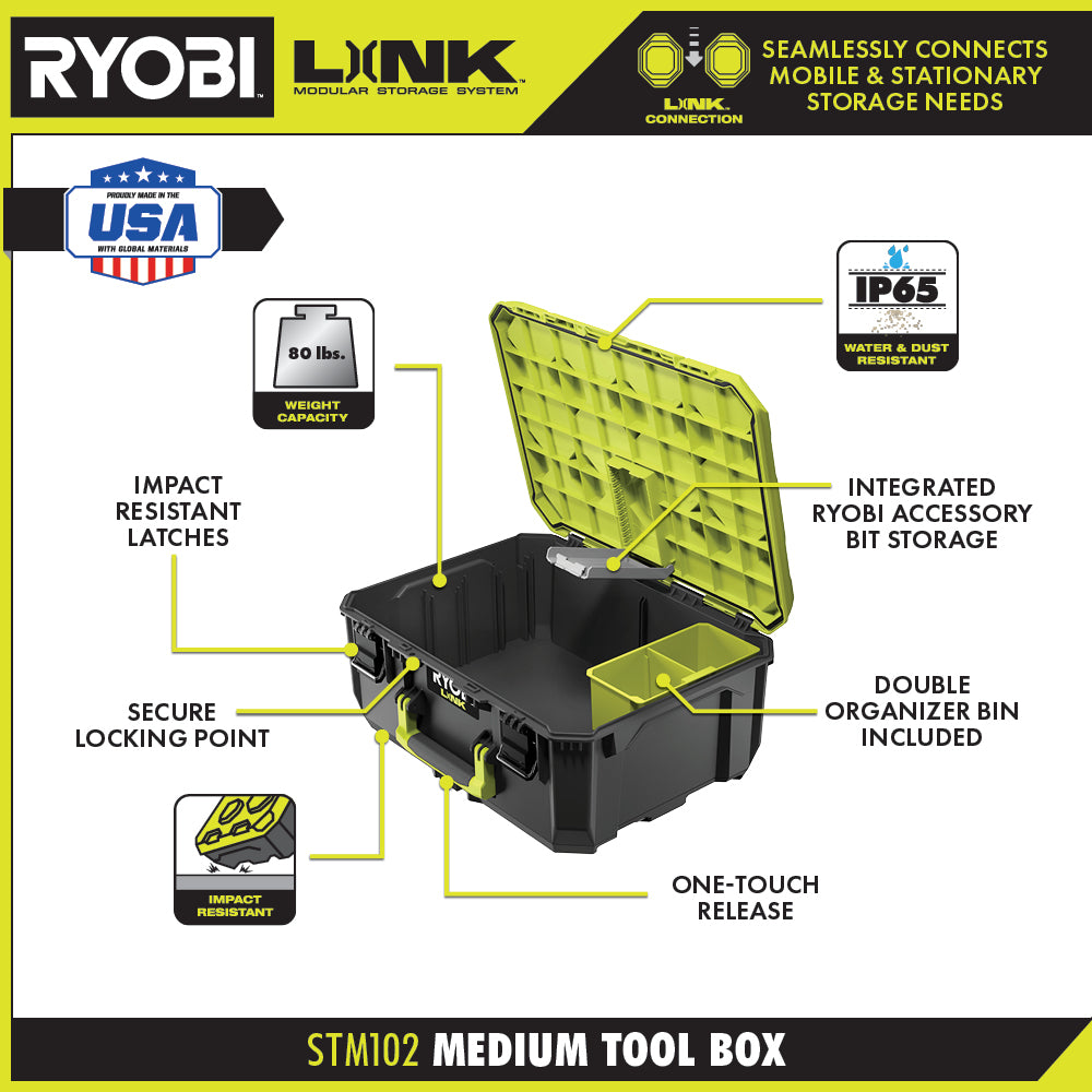 LINK Medium Tool Box - STM102