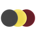 3 PC. 5" Foam Dual Action Polisher Variety Pad Set - A38DA304