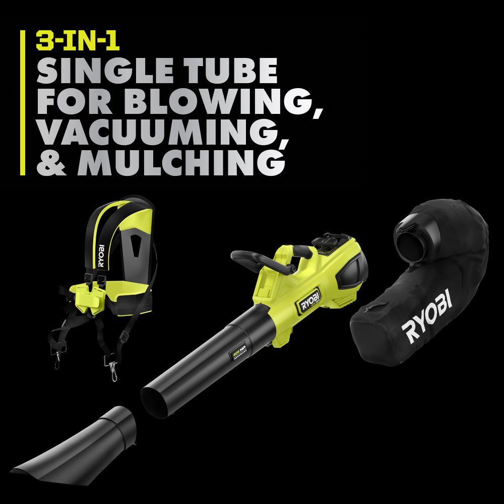 40V HP Brushless 600 CFM Blower/Vacuum Kit - RY404150