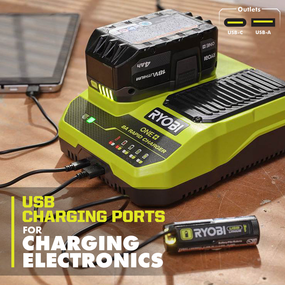 18V ONE+ 8AH Lithium HIGH PERFORMANCE Starter Kit - PSK018