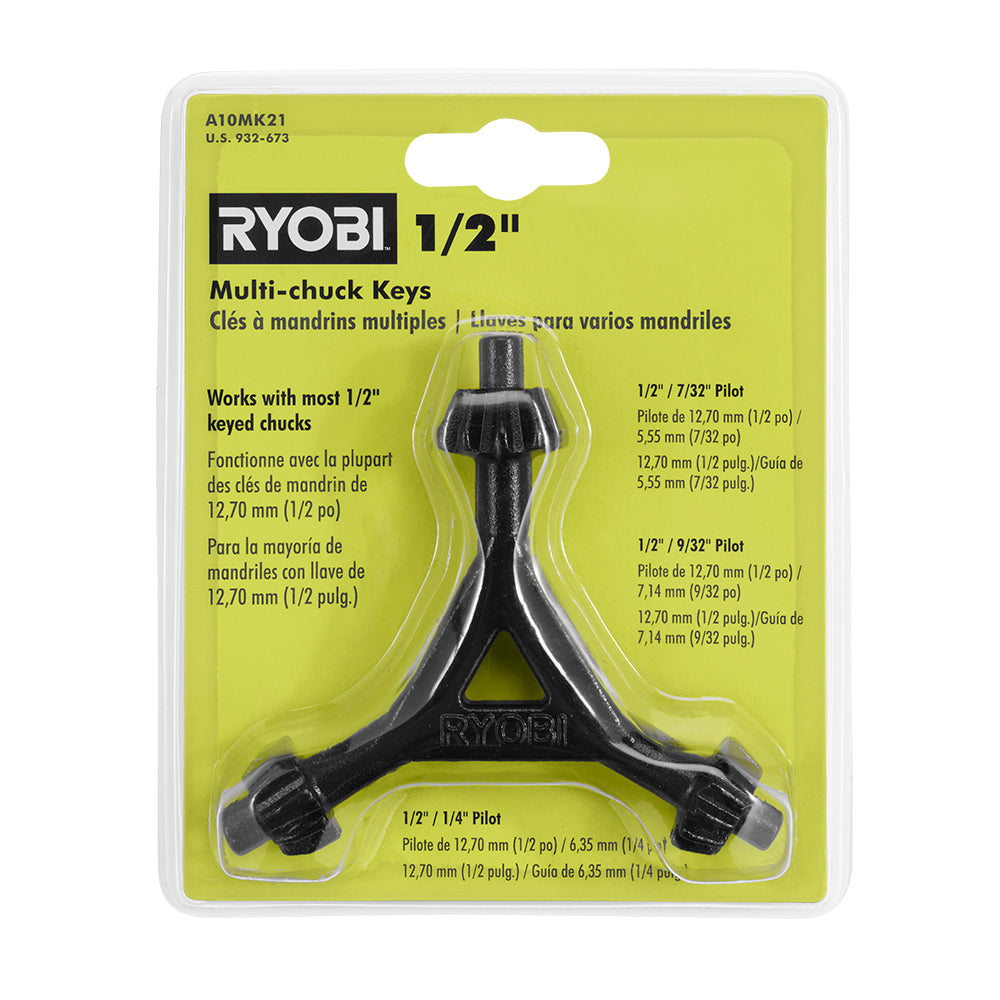 RYOBI 1/2 Multi-Chuck Key - A10MK21