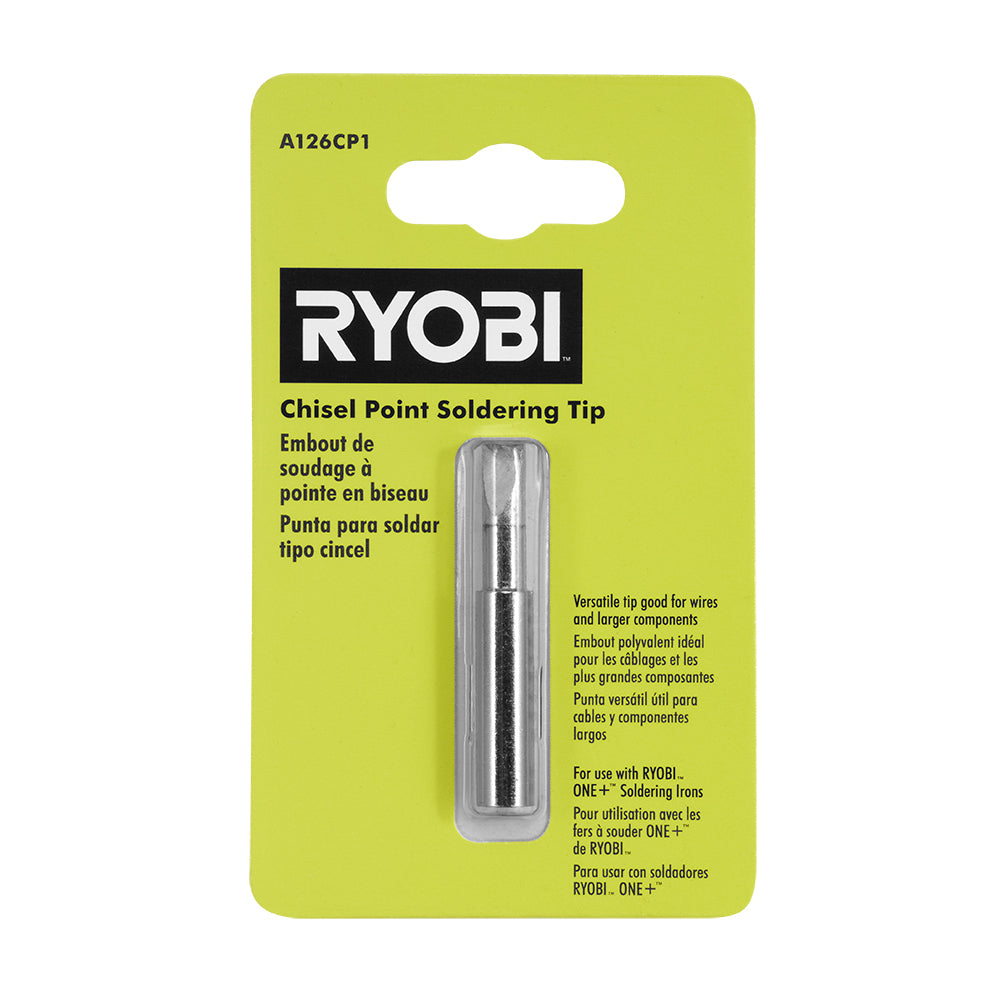 Chisel Point Soldering Tip - A126CP1