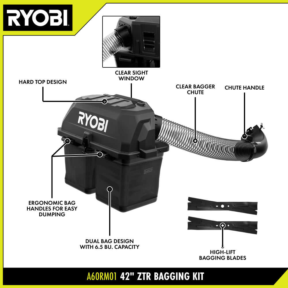 42" ZTR Bagging Kit - A60RM01